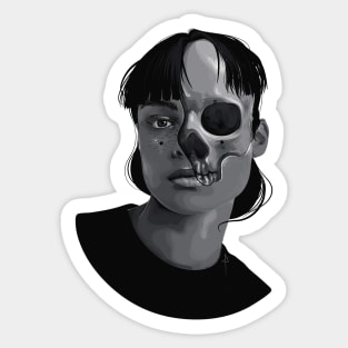 SKULL WOMAN Sticker